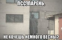 Псс, парень, не хочешь немного весны?