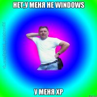 нет,у меня не Windows у меня XP