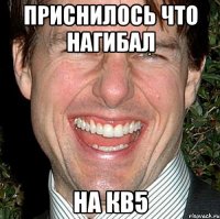 Приснилось что нагибал На КВ5