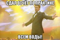 Сдал отчёт по практике Всем воды!