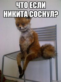 что если никита Соснул? 