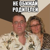 Не обижай родителей 