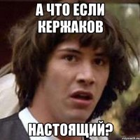 А что если Кержаков настоящий?