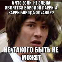 А что если, не Элька является бородой Ларри, а Харри борода Элуанор? Не, такого быть не может