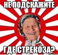 не подскажите где стрекоза?