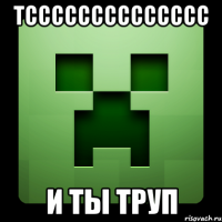 ТСССССССССССССС И ТЫ ТРУП