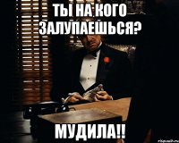 Ты на кого залупаешься? МУДИЛА!!