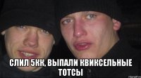  Слил 5кк, выпали квиксельные тотсы