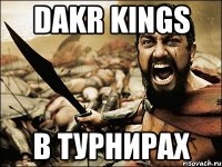 Dakr Kings в турнирах