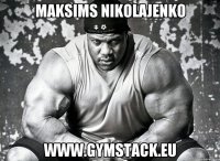 Maksims Nikolajenko WWW.gymstack.eu