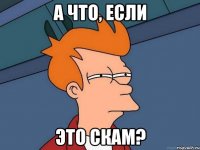 А что, если Это скам?