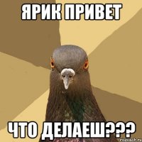 ярик привет что делаеш???