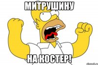 Митрушину На костер!