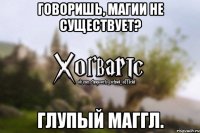 Говоришь, магии не существует? Глупый маггл.