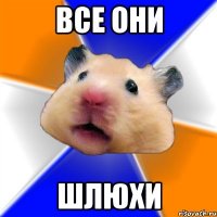 все они шлюхи