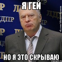 Я гей Но я это скрываю