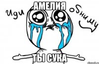 Амелия Ты сука