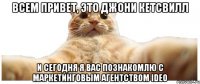 Всем привет, это Джони Кетсвилл И сегодня я вас познакомлю с маркетинговым агентством IDEO