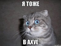 Я тоже в ахуе