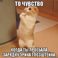 То чувство Когда ты проебала зарядку Эрика Глозштейна