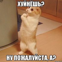 хуйнёшь? ну пожалуйста, а?