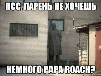 Псс, парень не хочешь немного Papa Roach?