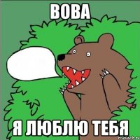 Вова я люблю тебя