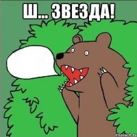 ш... звезда! 