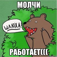 молчи работает(((