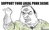 Support your local punk scene