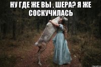 ну где же вы , Шера? я же соскучилась 