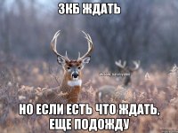 Зкб ждать Но если есть что ждать, еще подожду