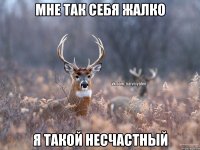 мне так себя жалко я такой несчастный