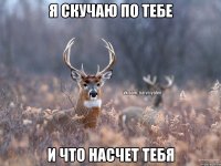 Я скучаю по тебе И что насчет тебя