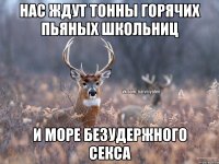 Нас ждут тонны горячих пьяных школьниц и море безудержного секса