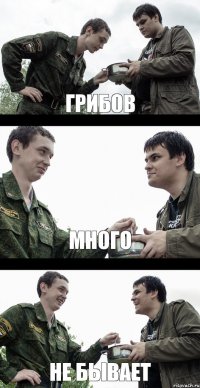 грибов много не бывает