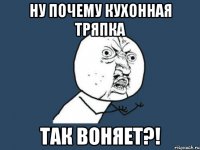 Ну почему кухонная тряпка так воняет?!