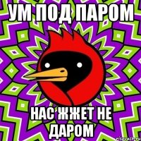 Ум под паром Нас жжет не даром