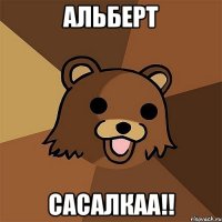 Альберт Сасалкаа!!