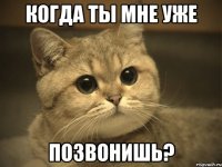 Когда ты мне уже позвонишь?