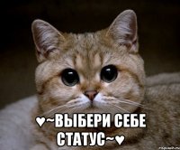  ♥~выбери себе статус~♥