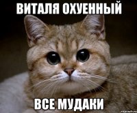 виталя охуенный все мудаки