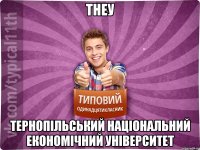 ТНЕУ Тернопільський Національний Економічний Університет