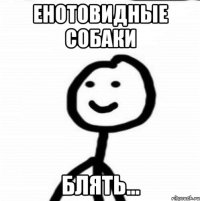 Енотовидные собаки Блять...