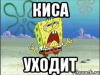 Киса уходит