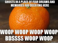 Ghosts In a place of fear Dreams and memories Are decaying here woop woop woop woop bdssss woop woop