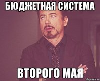 Бюджетная система Второго Мая