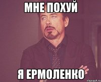 мне похуй я ермоленко