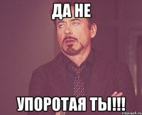 ДА НЕ УПОРОТАЯ ТЫ!!!