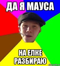 да я мауса на елке разбираю